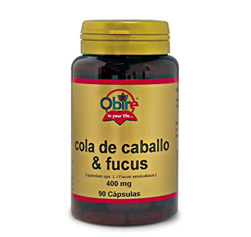 Cola de caballo + Fucus 400 mg. 90 capsulas