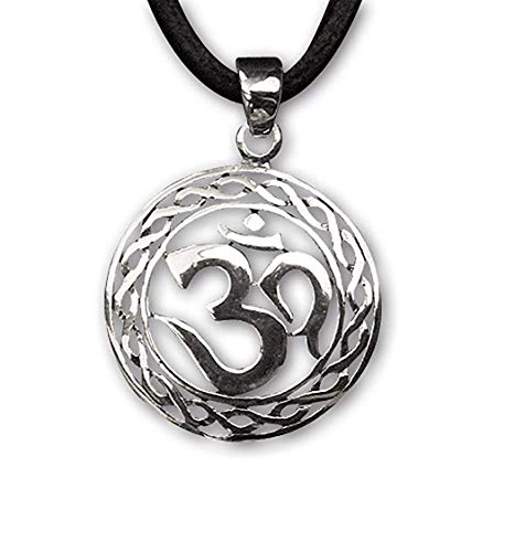 Colgante Om Amuleto mágico de plata 925, joya etNox 843