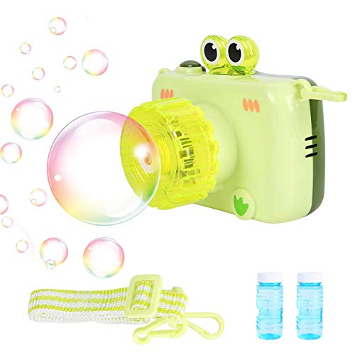 Colmanda Máquina de Burbujas para Niños, Pistola Burbujas con Solución de Jabón, Pistola de Pompas de Jabón Niños, Máquina de Pompas de Jabón para Niños y Adultos (Verde) Colmanda Máquina de Burbujas para Niños, Pistola Burbujas con Solución de Jabón, Pistola de Pompas de Jabón Niños, Máquina de Pompas de Jabón para Niños y Adultos (Verde)