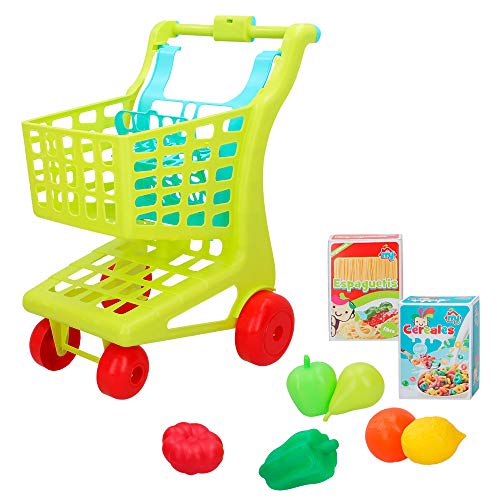 ColorBaby - Carrito supermercado con alimentos My Home Colors (49056)