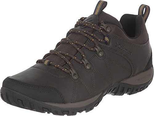Columbia Peakfreak Venture Zapatos impermeables para hombre , Marrón(Cordovan, Squash), 41.5 EU