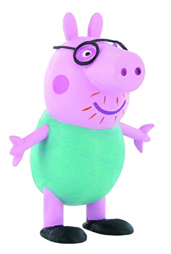 Comansi Papa Peppa Pig. Figura licenciada no articulada, Multicolor (COMA99682) Comansi Papa Peppa Pig. Figura licenciada no articulada, Multicolor (COMA99682)