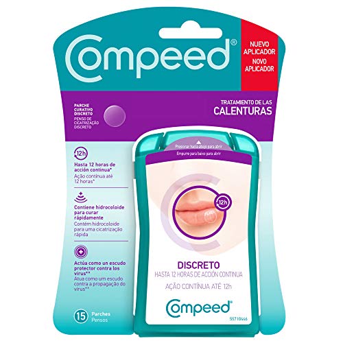 Compeed Compeed Calenturas Con Aplicador 15Ud, Turquesa, 1 Unidad 250 g