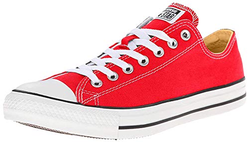 Converse Chuck Taylor All Star Ox, Zapatillas Unisex Adulto, Rojo (Tango Red 9696), 42.5 EU Converse Chuck Taylor All Star Ox, Zapatillas Unisex Adulto, Rojo (Tango Red 9696), 42.5 EU