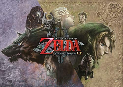 Coobals The Legend of Zelda Game - Decoración para pared de baño, 50,8 x 71,1 cm, diseño de Zelda Twilight Princess HD, sin marco/marco