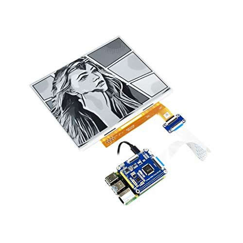 Coolwell Waveshare 10.3inch E-Paper E-Ink Display Hat For Raspberry Pi Series, 1872×1404 Pixels,2-16 Grey Scales, USB/SPI/I80 Interface
