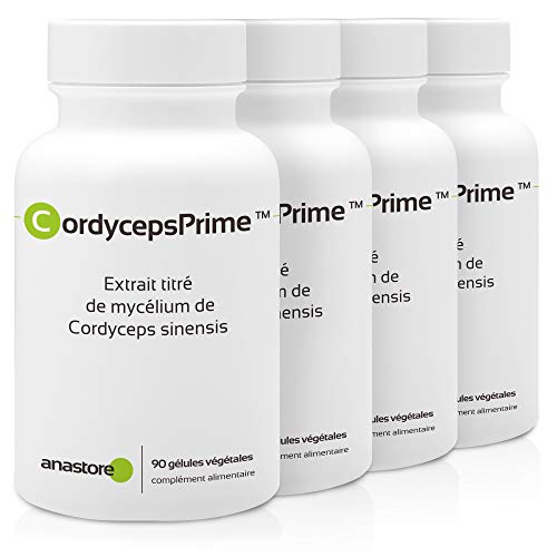 CORDYCEPSPRIME™ * OFERTA 3+1 GRATIS * 500 mg / 360 cápsulas * Extracto titulado al: 0,28% en Adenosina | 8% en D-manitol (Ácido cordicépico) * Antiinflamatorios, Energia, Inmunitario