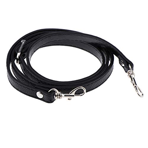 Correa de Bandolera de Cuero Ajustable Cuerda de Reemplazo Corchetes de Langosta - Negro, Tal como se Describe Correa de Bandolera de Cuero Ajustable Cuerda de Reemplazo Corchetes de Langosta - Negro, Tal como se Describe