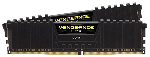 Corsair CMK32GX4M2D3000C16 Vengeance LPX 32 GB (2 x 16 GB) DDR4 3000 MHz C16 XMP 2.0 Módulo de Memoria de Alto Rendimiento, Negro