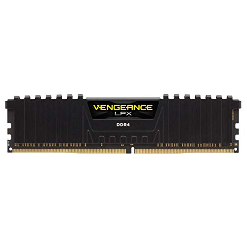Corsair CMK32GX4M2F4000C19 Vengeance LPX 32 GB Negro 2 x 8 GB Corsair CMK32GX4M2F4000C19 Vengeance LPX 32 GB Negro 2 x 8 GB