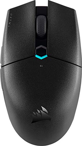 Corsair KATAR PRO WIRELESS Ratón para Juegos, Sensor Óptico 10.000 PPP, Forma Simétrica, Inferior a 1 ms Tecnología Wireless, Hasta 135 Horas de Duración de Batería, Seis Botones Programables, Negro Corsair KATAR PRO WIRELESS Ratón para Juegos, Sensor Óptico 10.000 PPP, Forma Simétrica, Inferior a 1 ms Tecnología Wireless, Hasta 135 Horas de Duración de Batería, Seis Botones Programables, Negro