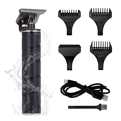 Cortadora de Cabello Eléctrica para Hombres, Anself Cortapelos Hombre Impermeable Profesional con Carga USB Adecuada para el Hogar y la Peluquería (Negro) Cortadora de Cabello Eléctrica para Hombres, Anself Cortapelos Hombre Impermeable Profesional con Carga USB Adecuada para el Hogar y la Peluquería (Negro)