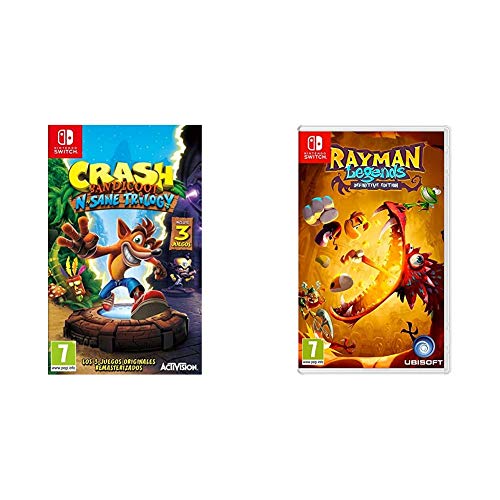 Crash Bandicoot N.Sane Trilogy + Rayman Legends: Definitive Edition Crash Bandicoot N.Sane Trilogy + Rayman Legends: Definitive Edition