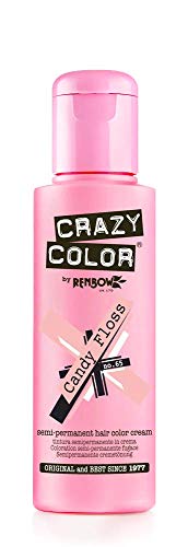 Crazy Color Candy Floss Nº 65 Crema Colorante del Cabello Semi-permanente