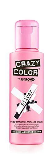 Crazy Color Silver Nº 27 Crema Colorante del Cabello Semi-permanente Crazy Color Silver Nº 27 Crema Colorante del Cabello Semi-permanente