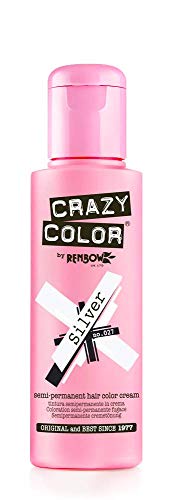 Crazy Color Silver Nº 27 Crema Colorante del Cabello Semi-permanente