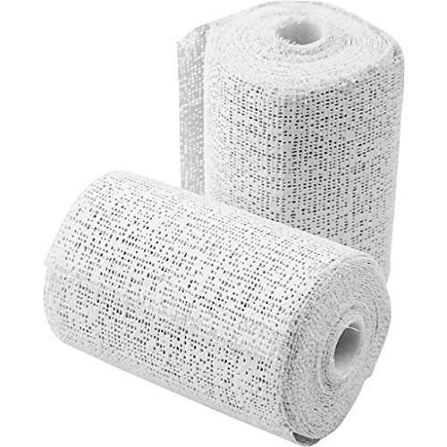Creativ 78913 - Vendaje de yeso (2,7 m, ancho: 7,5 cm, 2 rollos), color gris Creativ 78913 - Vendaje de yeso (2,7 m, ancho: 7,5 cm, 2 rollos), color gris