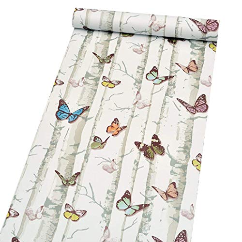 Creative decorativo mariposa Contacto Papel autoadhesivo vinilo Revestimiento de cajón extraíble papel pintado para gabinetes Backsplash Countertop Dresser pared artes y oficios Decor 45cmx200cm Creative decorativo mariposa Contacto Papel autoadhesivo vinilo Revestimiento de cajón extraíble papel pintado para gabinetes Backsplash Countertop Dresser pared artes y oficios Decor 45cmx200cm
