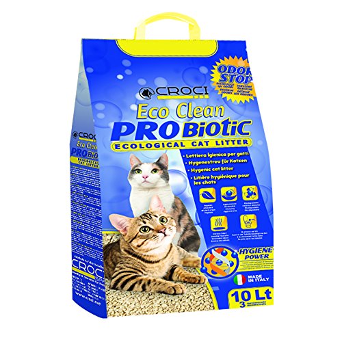 Croci C4025138 Arena para Gatos Eco Clean Probiotic, 10 L