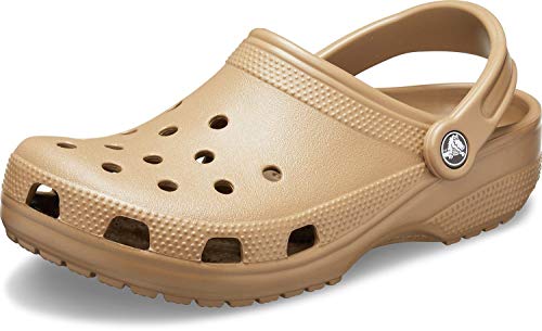 Crocs Classic Clog, Zuecos Unisex Adulto, Marrón (Khaki 260), 42/43 EU Crocs Classic Clog, Zuecos Unisex Adulto, Marrón (Khaki 260), 42/43 EU