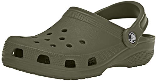 Crocs Classic U, Zuecos con Correa Trasera Unisex Adulto, Army Green, 39/40 EU