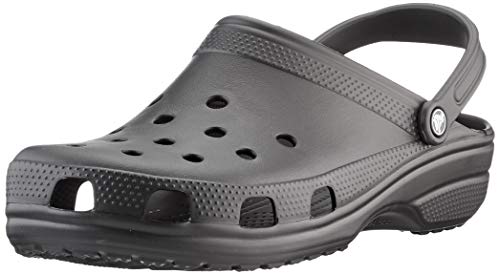 Crocs Classic U, Zuecos con Correa Trasera Unisex Adulto, Negro, 50/51 EU