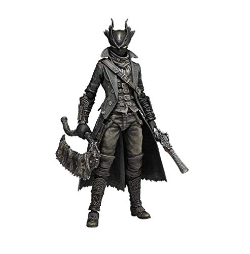 CSXN Bloodborne: Hunter Figma Figura de acción - Incluye múltiples Expresiones - Altura 6 Pulgadas