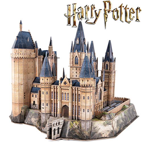CubicFun Puzzle 3D Harry Potter Torre de la Astronomía de Hogwarts Puzzles 3D Kits de Construcción Maquetas para Construir Adultos Regalo para Niños Adolescentes, 243 Piezas Versión Grande
