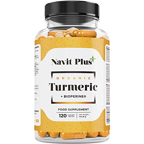 Cúrcuma Orgánica 1490mg con BioPerine®. Suplemento Nº 1 en Cúrcuma. Antioxidante natural. 120 cápsulas vegetales con ingredientes de máxima calidad. Cúrcuma ecológica 100% natural. ISO 9001. Cúrcuma Orgánica 1490mg con BioPerine®. Suplemento Nº 1 en Cúrcuma. Antioxidante natural. 120 cápsulas vegetales con ingredientes de máxima calidad. Cúrcuma ecológica 100% natural. ISO 9001.