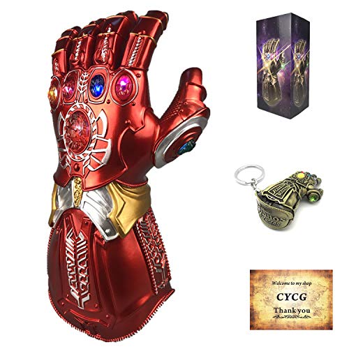 CYCG Máscara de látex Marvel Avengers Thanos Infinity Gauntlet CYCG Máscara de látex Marvel Avengers Thanos Infinity Gauntlet