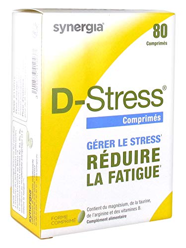 D-Stress ➠ Magnesio altamente asimilado, taurina, arginina y vitaminas B (B6, B5, B3 y B2) ➠ Origen Francia
