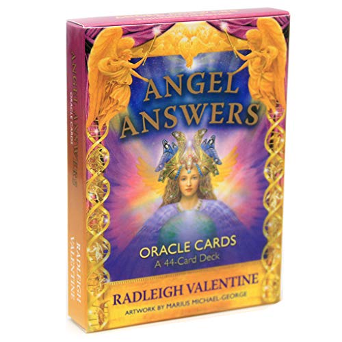 DALIN Angel Answers Tarot 44 Oracle Cards Deck Full English Family Friend Party Board