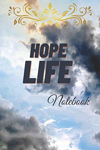 Dark Cloud Notebook: Hope Life Notebook. Gift for Lover Ones Cloud and Sky and Blank Notebook.120 pages.: HOPE LIFE Notebook: for Lover Ones Nature and Winter Cloud .