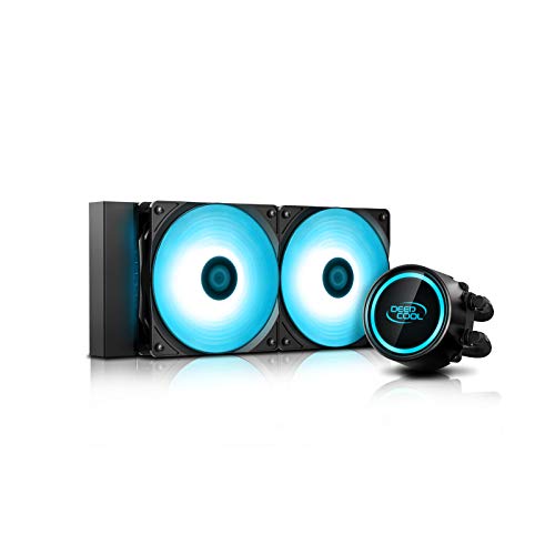 DEEP COOL GAMMAXX L240 V2 Refrigeración Líquida de CPU, con Sistema de Anti-Fugas Tech, RGB Bomba y RGB Ventilidores Sync, Controlado por la Placa Base, AM4 Compatible, Garantía de 3 Años DEEP COOL GAMMAXX L240 V2 Refrigeración Líquida de CPU, con Sistema de Anti-Fugas Tech, RGB Bomba y RGB Ventilidores Sync, Controlado por la Placa Base, AM4 Compatible, Garantía de 3 Años