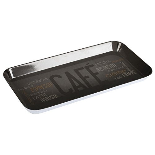 Delys-By-Verceral Cafe Bandeja Gama Café Creme, Melamina, Multicolor, 9.7x1.79x29.8 cm Delys-By-Verceral Cafe Bandeja Gama Café Creme, Melamina, Multicolor, 9.7x1.79x29.8 cm