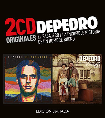 Depedro -El Pasajero / La Increible Historia De Un Hombre Bueno (2 CD) Depedro -El Pasajero / La Increible Historia De Un Hombre Bueno (2 CD)