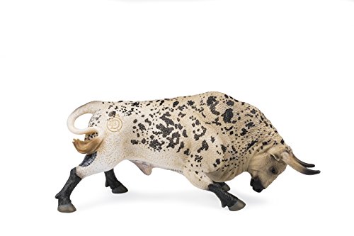 Deqube- Bravo Ensabanado Embistiendo Figura de Toro, Color Blanco, 17x8x4,2 (1) Deqube- Bravo Ensabanado Embistiendo Figura de Toro, Color Blanco, 17x8x4,2 (1)
