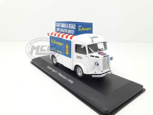 Desconocido 1/43 CAMION Furgoneta Citroen Type H TRINARANJUS 1959 SALVAT