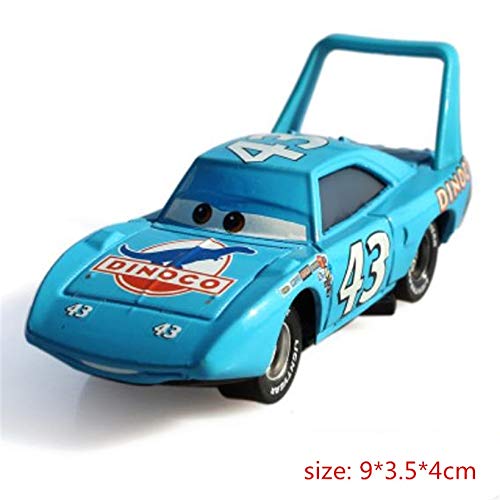 Desconocido Disney Cars Disney Pixar Cars No.43 Race Team The King Metal Alloy Diecast Toy Car 1:55 Loose In Stock Disney Cars 3 1