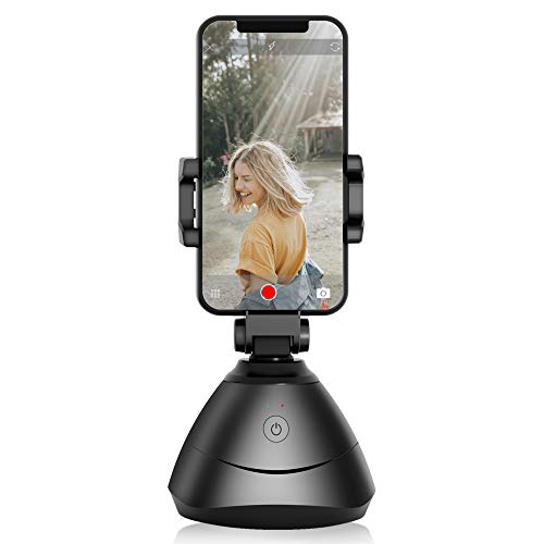 Desconocido Seguimiento Facial, Rotación de 360 ° con Seguimiento automático de la Cara, Soporte para teléfono, Seguimiento de la cámara del teléfono Inteligente Selfie Stick