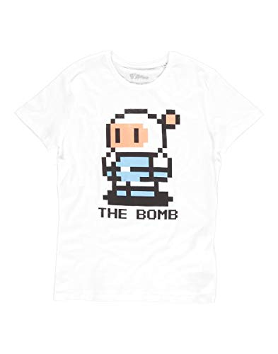 Desconocido Terminal Konami: Bomberman Retro Character Black (T-Shirt Unisex TG. 2XL)