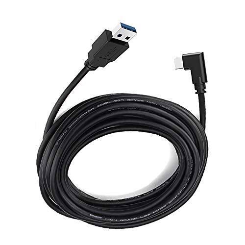 Dethinton - Cable Oculus Link USB a USB C, transferencia de datos a alta velocidad y carga rápida, compatible con gafas Oculus Quest y PC de gaming Dethinton - Cable Oculus Link USB a USB C, transferencia de datos a alta velocidad y carga rápida, compatible con gafas Oculus Quest y PC de gaming