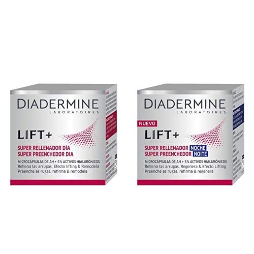 Diadermine - Pack Crema Super Rellenador Día, 50ml + Crema Super Rellenador Noche, 50ml Diadermine - Pack Crema Super Rellenador Día, 50ml + Crema Super Rellenador Noche, 50ml