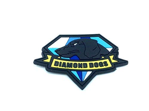 Diamond Dogs metal gear Solid Cosplay Airsoft PVC Parche Diamond Dogs metal gear Solid Cosplay Airsoft PVC Parche