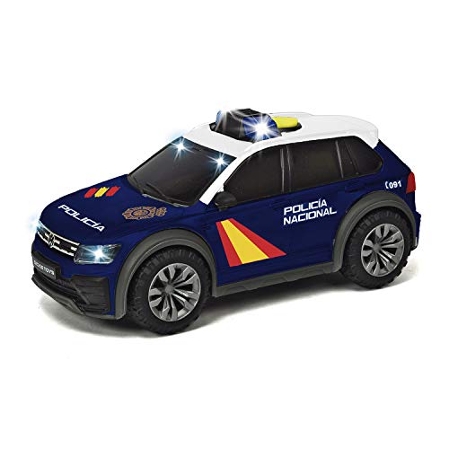 Dickie - Policía Nacional Vehículo SUV Volkswagen Tiguan 25 cm, luz y sonido (Dickie 1154013) Dickie - Policía Nacional Vehículo SUV Volkswagen Tiguan 25 cm, luz y sonido (Dickie 1154013)