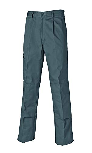 Dickies WD884 - Pantalones de Trabajo Para Hombre, Gris (Grey), 34S (34/30) Dickies WD884 - Pantalones de Trabajo Para Hombre, Gris (Grey), 34S (34/30)