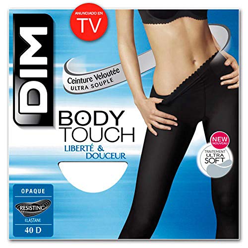 DIM Body Touch Panty Medias, opaco, Noir, 4 para Mujer DIM Body Touch Panty Medias, opaco, Noir, 4 para Mujer