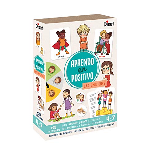 Diset - Aprendo en positivo Las Emociones, Juego educativo a partir de 4 años Diset - Aprendo en positivo Las Emociones, Juego educativo a partir de 4 años