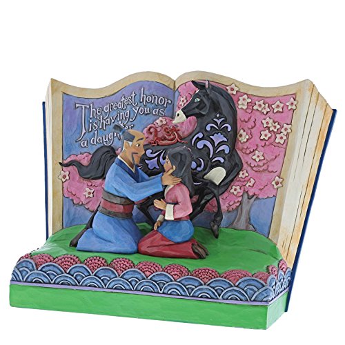 Disney El Mayor Honor La Figurina de Mulan Storybook, Resina, Multicolor, 20.00x10.00x15.00 cm Disney El Mayor Honor La Figurina de Mulan Storybook, Resina, Multicolor, 20.00x10.00x15.00 cm