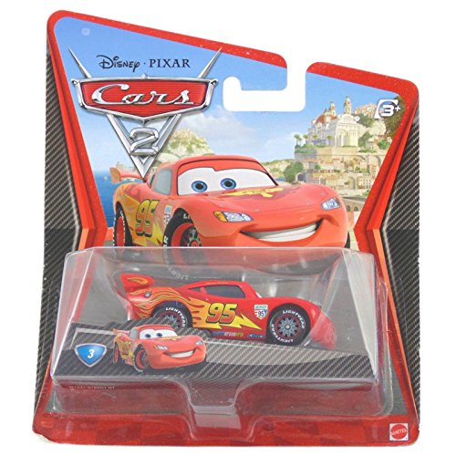 Disney Mattel Pixar Cars 2 - Rayo Mcqueen Disney Mattel Pixar Cars 2 - Rayo Mcqueen